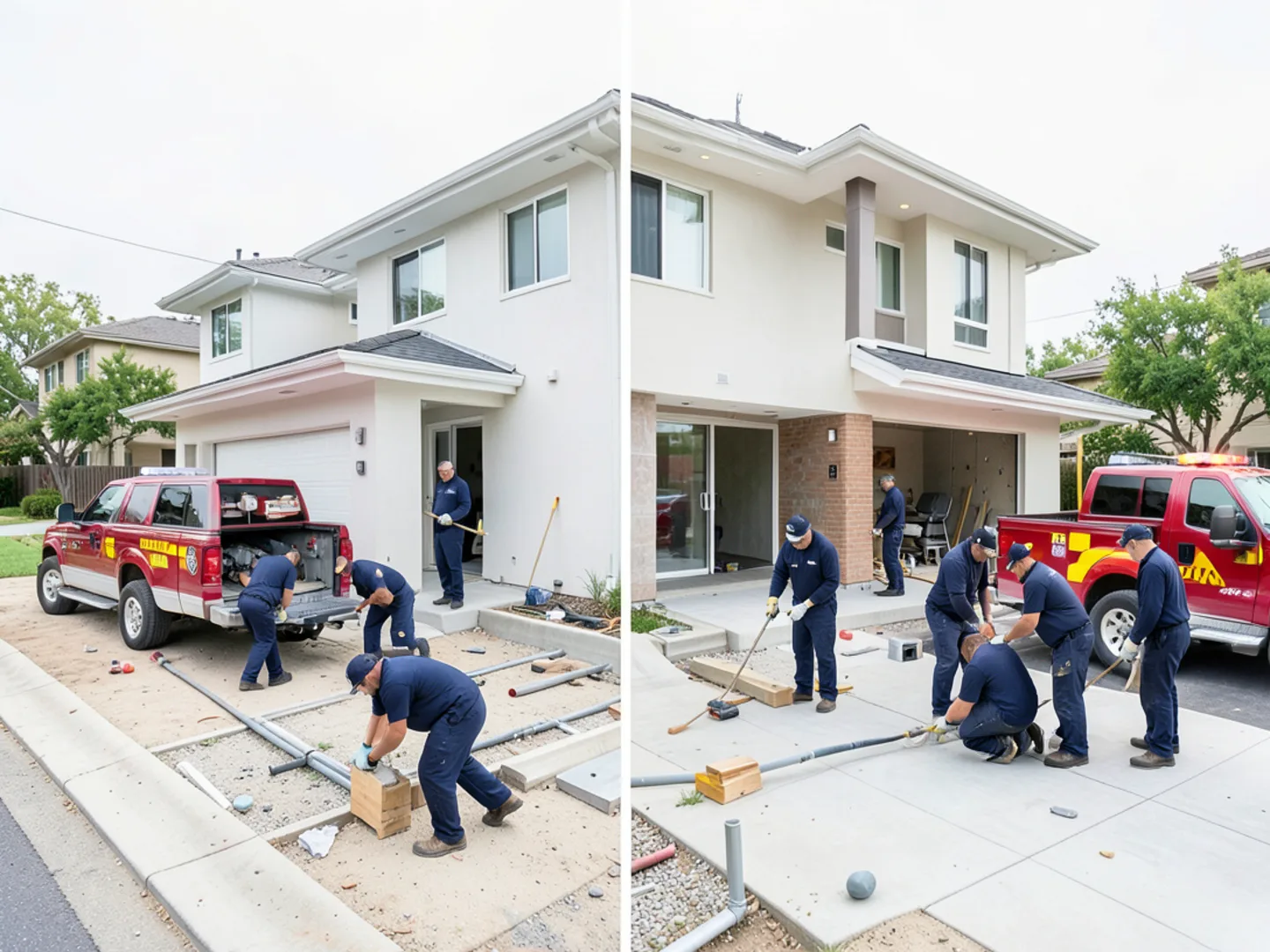 Modern two-story suburban home in The Preserve community in South Chino